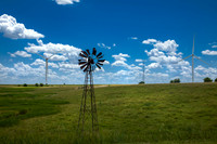 Wind Power and a Cell Tower