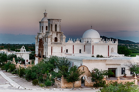 Early Morning at Mission San Xavier