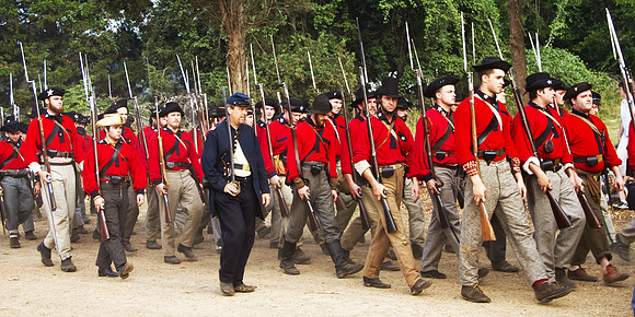 Marching to Battle