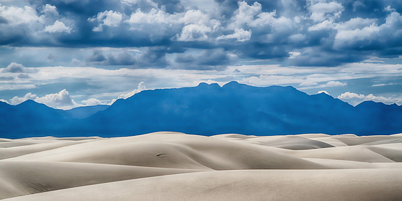 Clouds Over White Sands