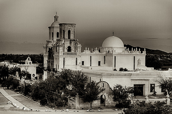 San Xavier Mission Morning